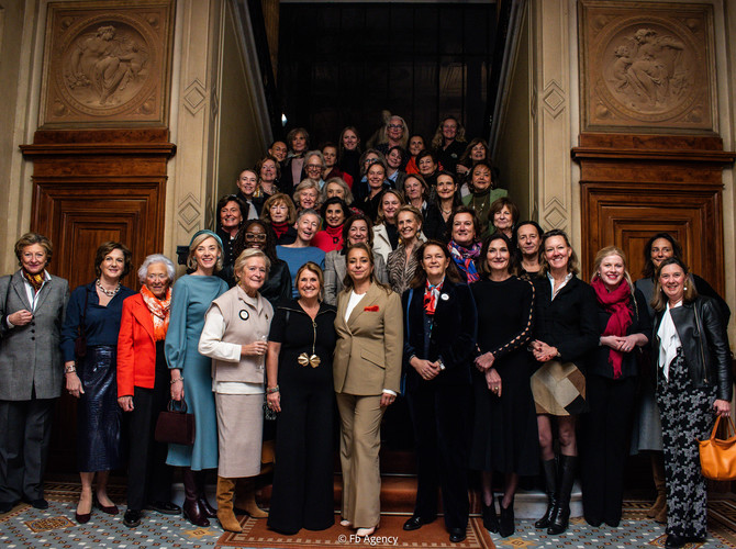 R&eacute;ception chez Solvay &agrave; l&rsquo;occasion du d&eacute;part de notre membre Ilham Khadri